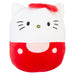 Hello Kitty Oval Pillow Red and White Theme Red - 22cm x 16cm