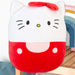 Hello Kitty Oval Pillow Red and White Theme Red - 22cm x 16cm