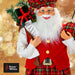 Festive Scottish Standing Father Christmas 90CM