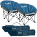Folding Eclipse Camping Chair | Carry Bag | 2 Set | Blue