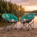 Folding Chair Eclipse Green-Lake With Summit Bag Green - 84cm x 40cm
