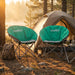 Folding Eclipse Camping Chair | Carry Bag | 2 Set | Blue