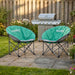 Folding Eclipse Camping Chair | Carry Bag | 2 Set | Blue