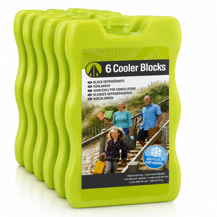 Ice Packs For Cool Box, Twin Pack, 200 ml Size,