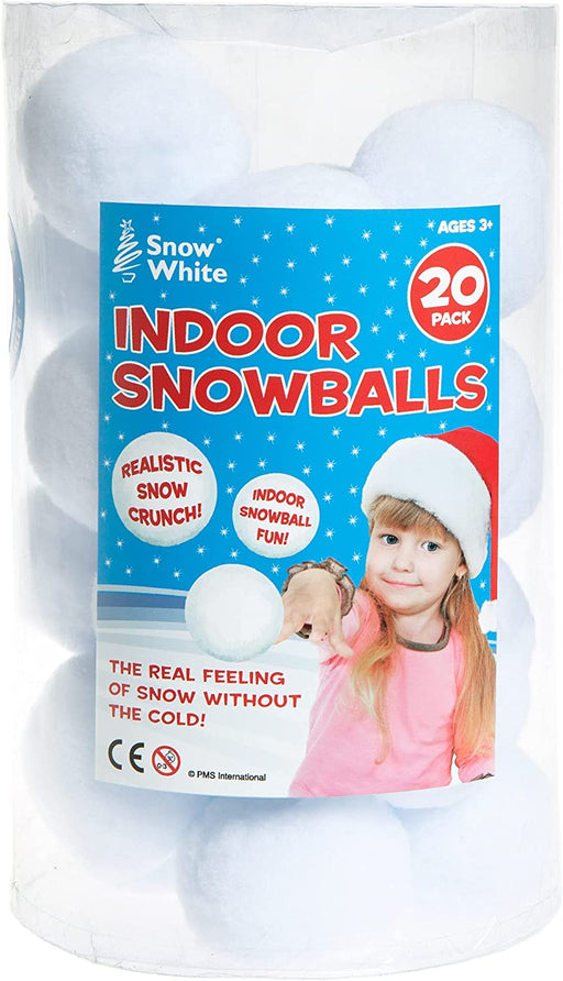 Indoor Soft Snowballs (20 Pieces)