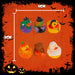 Halloween Ducks Pumkin-Ghost-Dracula-Witch-Werewolf-Frankenstein