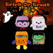 Halloween Squishy Cube Vampire-Pumpkin-Ghost-Frankenstein 4 Pack