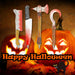 Halloween Sculpted Gruesome Pens Hook-Cleaver-Knife-Axe | 4 Pack