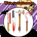 Halloween Sculpted Gruesome Pens Hook-Cleaver-Knife-Axe | 4 Pack