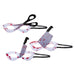 Halloween Felt Blood Masks Prop Knife-Scissors-Cleaver | 3 Pack