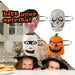Halloween Pop Out Eyes Masks Pumpkin-Skull-Mummy-Vampire | 4 Pack
