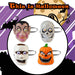 Halloween Pop Out Eyes Masks Pumpkin-Skull-Mummy-Vampire | 4 Pack