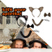 Halloween Cat Dress Up Set Black Cat-Spotty Leopard | 2 Pack