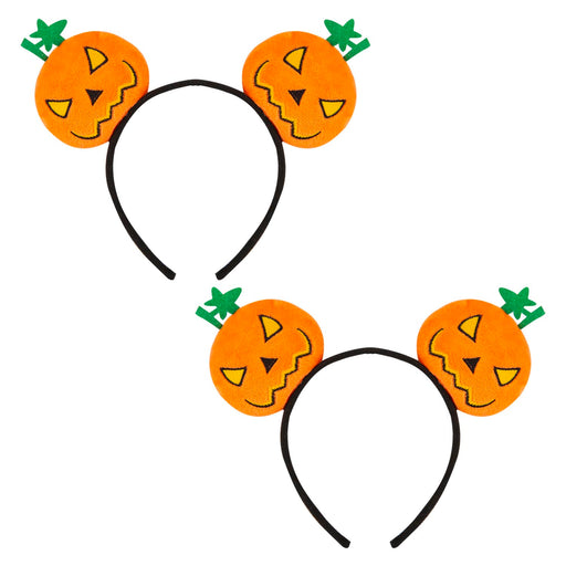Halloween Headband Plush Pumpkin Pumpkin Headband | 2 Pack