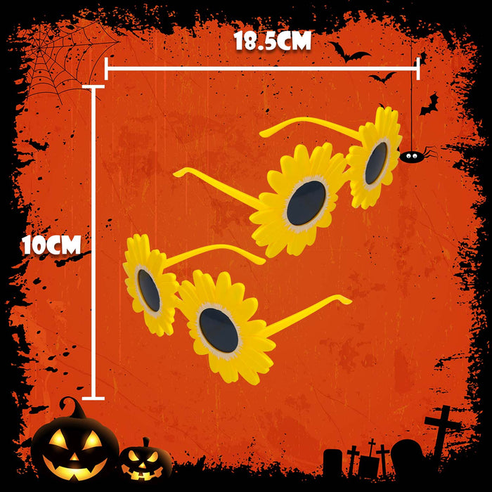 Halloween Daisy Glasses | Fancy Dress | Daisy Glasses | 2 Pack