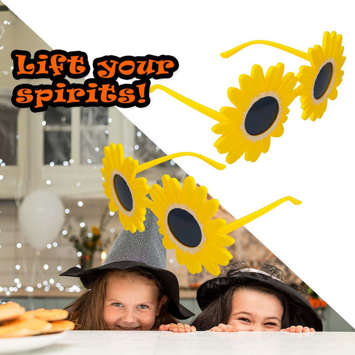 Halloween Daisy Glasses | Fancy Dress | Daisy Glasses | 2 Pack