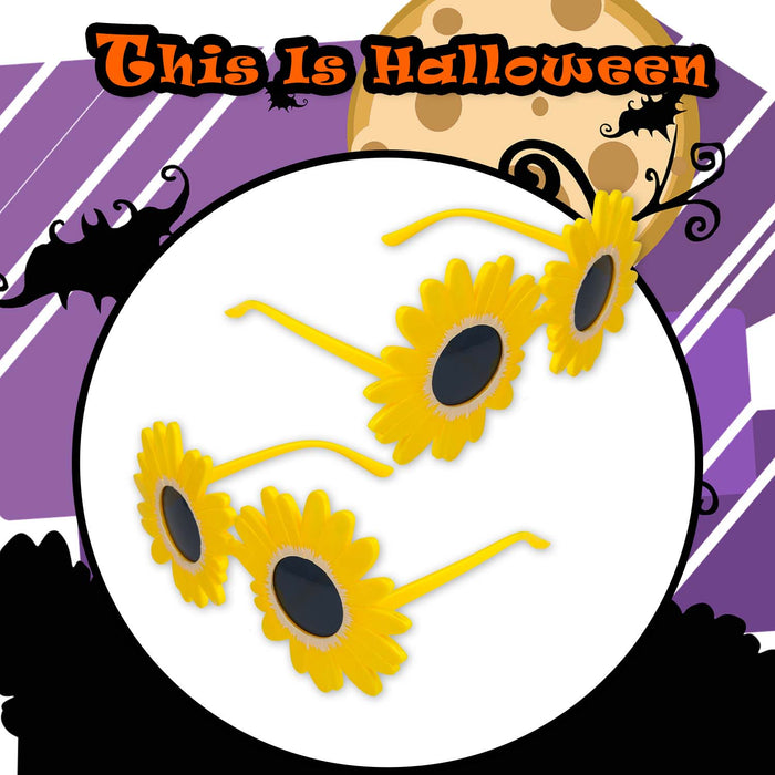 Halloween Daisy Glasses | Fancy Dress | Daisy Glasses | 2 Pack