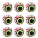 Halloween Eyeball Candle | Party Accessories | Eyeball Candle | 9 Pack