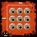 Halloween Eyeball Candle | Party Accessories | Eyeball Candle | 9 Pack