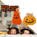 Halloween Pumpkin Table Decorations Round-Tall | 2 Pack