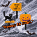 Halloween Outdoor Stake Signs Cat-Pumpkin-Trick Or Treat 3 Pack