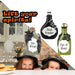 Halloween Bottles Decoration | Accessories | Grey-Black-Green | 3 Pack