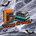 Halloween Books Stack | Party Decoration | Pumpkin-Skull | 2 Pack