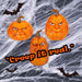 Halloween Grumpkins Decorations Grumpy Pumpkins | 3 Pack