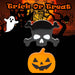 Halloween Decoration | Decoration | Pumpkin-Skull Crossbones | 2 Pack