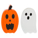 Halloween Mini Decorations | Accessories | Pumpkin-Ghost | 2 Pack