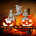 Halloween Skeleton Decorations Hands On Head-Pray-Yoga | 3 Pack