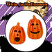 Halloween LED Pumpkin Decorations Open Mouth-Grin Mouth | 2 Pack