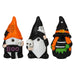 Halloween LED Gonks | Party Decoration | Witch-Skull-Boo | 3 Pack