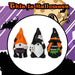 Halloween LED Gonks | Party Decoration | Witch-Skull-Boo | 3 Pack