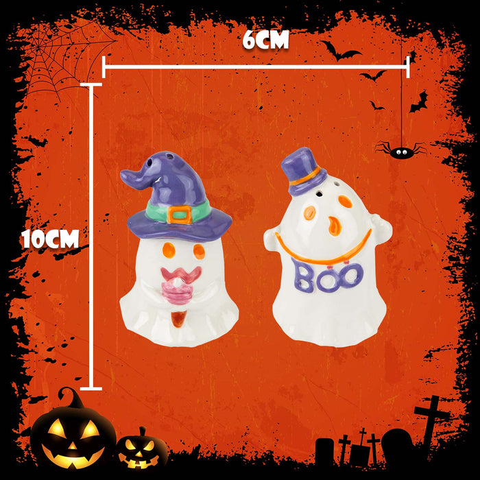 Halloween Cruet Set | Party Decoration | Ghost Cruet Set | 2 Pack