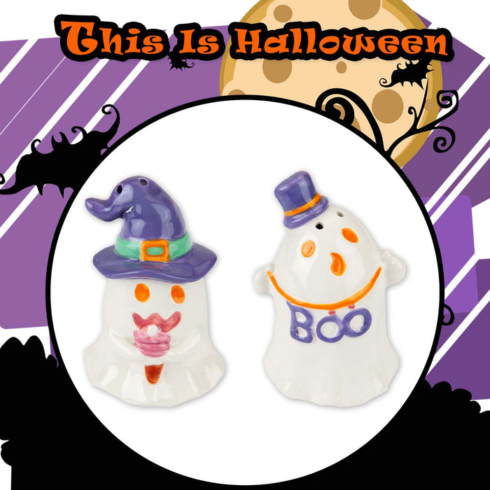 Halloween Cruet Set | Party Decoration | Ghost Cruet Set | 2 Pack