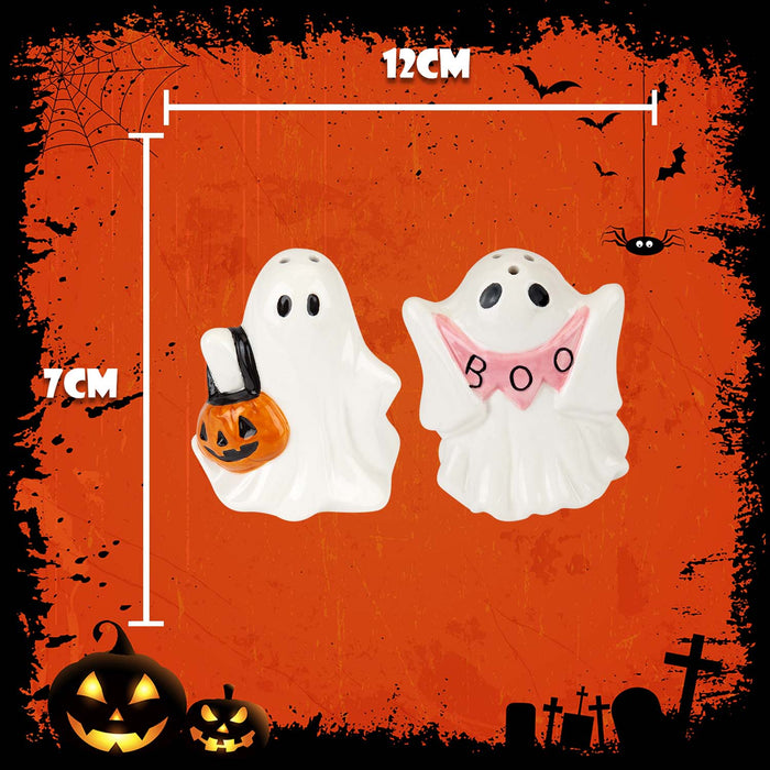 Halloween Cruet Set | Party Decoration | Boo Ghost Cruet Set | 1 Pack