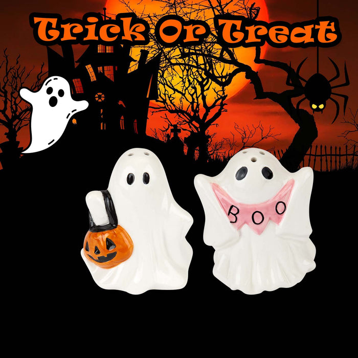 Halloween Cruet Set | Party Decoration | Boo Ghost Cruet Set | 1 Pack