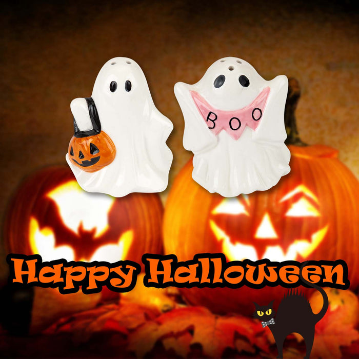 Halloween Cruet Set | Party Decoration | Boo Ghost Cruet Set | 1 Pack