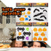 Halloween Gel Window Stickers Spooky Character Theme | 4 Pack
