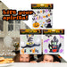 Halloween Gel Window Stickers | Decoration | Hat-House-Cat | 3 Pack
