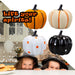 Halloween Polyresin Pumpkin | Party Decoration | Pack of 4 | 4 Pack