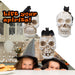 Halloween Polyresin Skull | Party Decoration | Cat-Crow-Bat | 3 Pack