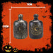 Halloween Potion Bottle | Decoration | Brushed Gold-Black | 2 Pack