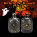 Halloween Potion Bottle | Decoration | Brushed Gold-Black | 2 Pack
