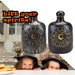 Halloween Potion Bottle | Decoration | Brushed Gold-Black | 2 Pack