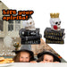 Halloween Skull On Books | Party Decoration | Crow-Crown | 2 Pack