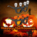 Halloween LED Halloween Glasses Pumpkin- Skulls | 2 Pack