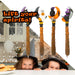 Halloween Spooky Moon Pens Ghost-Skeleton-Cat-Raven | 4 Pack