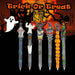 Halloween Spooky Pens Bat-Coffin-Ghost-Witch- Cat-Skull | 6 Pack
